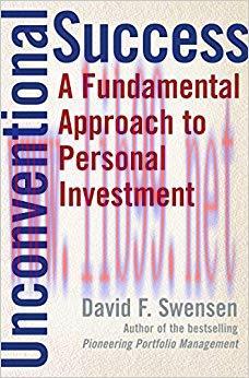 Unconventional Success: A Fundamental Approach to Personal Investment 1st Edition,