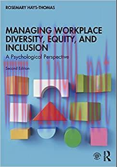 [AME]Managing Workplace Diversity, Equity, and Inclusion, 2nd Edici&oacute;n (Original PDF)
