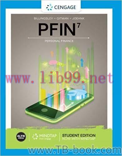 PFIN 7th Edition by Randall Billingsley 课本