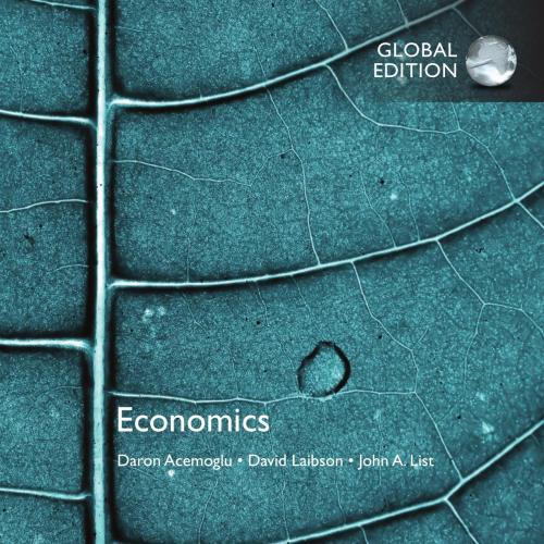 Ecomomics Global Edition by Daron Acemoglu, David Laibson