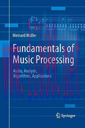 [FOX-Ebook]Fundamentals of Music Processing: Audio, Analysis, Algorithms, Applications, 2nd Edi...