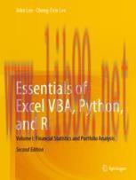 [PDF]Essentials of Excel VBA, Python, and R: Volume I: Financial Statistics and Portfolio Analy...