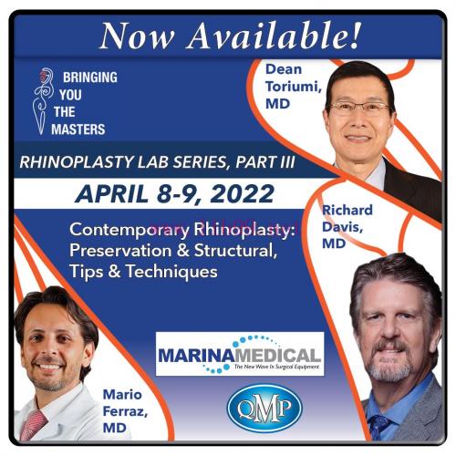 [AME]BYTM - Rhinoplasty Part III: Preservation & Structural, Tips & Techniques - Live Stream 20...