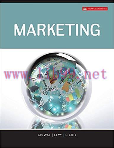 [PDF]Marketing, 4th Canadian Edition [Dhruv Grewal]