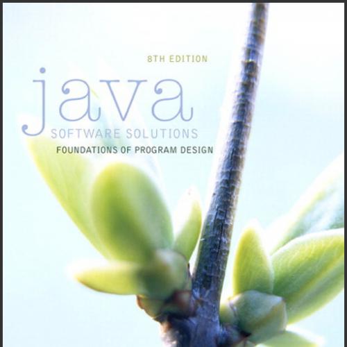 (Test Bank)Java Software Solutions 8th Edition by John Lewis.zip