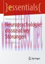 [PDF]Neuropsychologie dissoziativer St&ouml;rungen: Eine Einf&uuml;hrung
