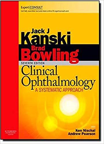 Clinical Ophthalmology - A Systematic Approach, 7th Edition
