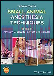 [AME]Small Animal Anesthesia Techniques, 2nd Edition (Original PDF)