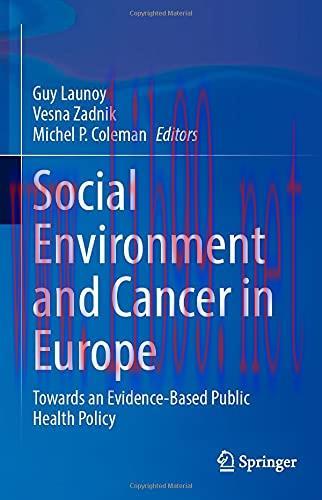 [AME]Social Environment and Cancer in Europe: Towards an Evidence-Based Public Health Policy (O...
