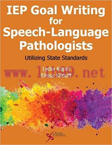 [PDF]IEP Goal Writing for Speech-Language Pathologists Utilizing State Standards