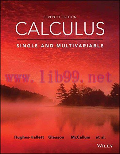[FOX-Ebook]Calculus: Single and Multivariable, 7th Edition