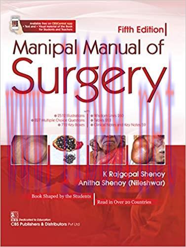 [AME]Manipal Manual of Surgery 5th Edition (Original PDF)