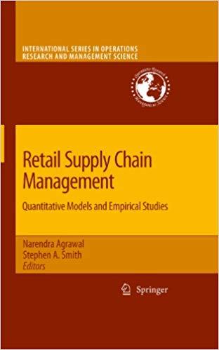 (PDF)Retail Supply Chain Management Quantitative Models and Empirical Studies (International Se...