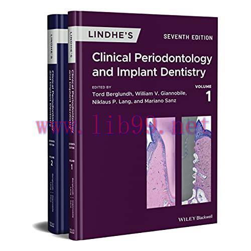 [AME]Lindhe&rsquo;s Clinical Periodontology and Implant Dentistry, 2 Volume Set, 7th edition (Origina...
