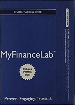 (PDF)NEW MyFinanceLab&trade; with Pearson eText &mdash; Instant Access &mdash; for Principles of Managerial Finan...