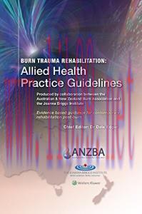 [AME]Burn Trauma Rehabilitation: Allied Health Practice Guidelines (EPUB)