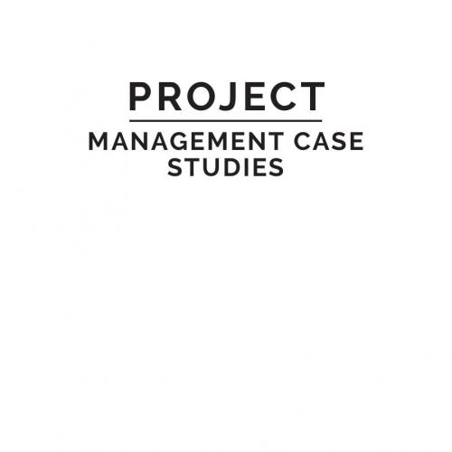 Project Management Case Studies 5th edition - Harold Kerzner