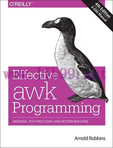 [FOX-Ebook]Effective awk Programming: Universal Text Processing and Pattern Matching, 4th Editi...