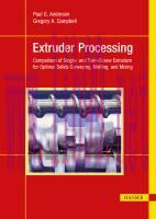 [PDF]Extruder Processing