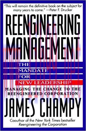 (PDF)Reengineering Management: Mandate for New Leadership, The