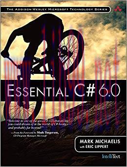 Essential C# 6.0 (Addison-Wesley Microsoft Technology Series) 5th Edition,