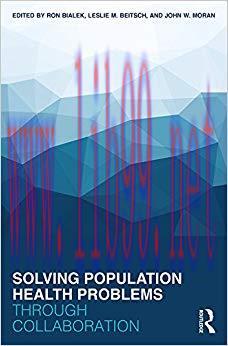 (PDF)Solving Population Health Problems through Collaboration 1st Edition