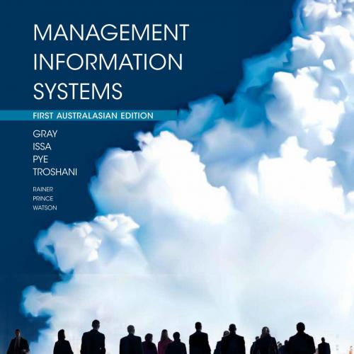 Management Information Systems, 1st Australian Edition
