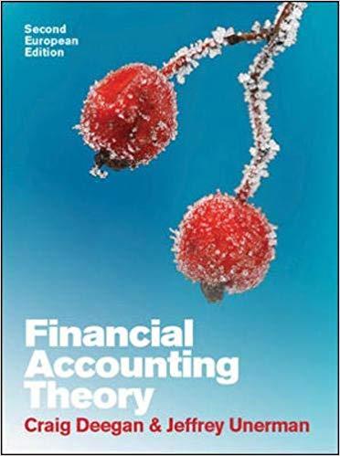 Financial Accounting Theory 2nd European Edition [Craig Deeg]