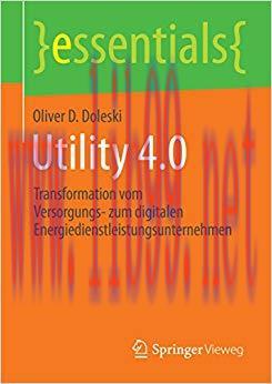(PDF)Utility 4.0: Transformation vom Versorgungs- zum digitalen Energiedienstleistungsunternehm...