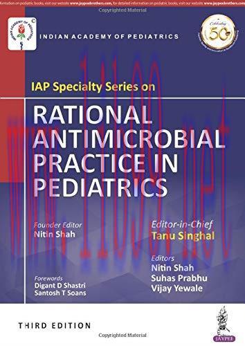 [AME]IAP Specialty Series On Rational Antimicrobial Practice In Pedaitrics (Original PDF)