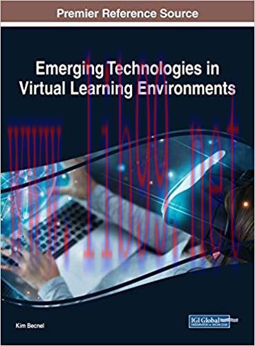 [PDF]Emerging Technologies in Virtual Learning Environments