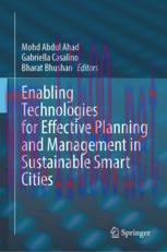 [PDF]Enabling Technologies for Effective Planning and Management in Sustainable Smart Cities
