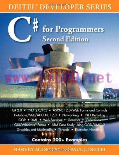 [FOX-Ebook]C# for Programmers, 2nd Edition