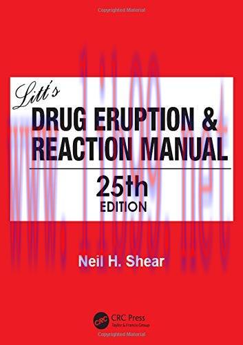 [AME]Litt&rsquo;s Drug Eruption & Reaction Manual, 25th Edition