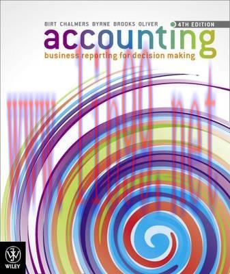 [PDF]Accounting Business - Reporting for Decision Making (4th Edition) [Jacqueline Birt]
