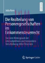 [PDF]Die Realteilung von Personengesellschaften im Einkommensteuerrecht: Vor dem Hintergrund de...