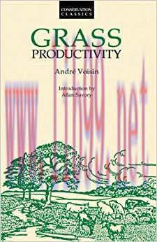 Grass Productivity (Conservation Classics)