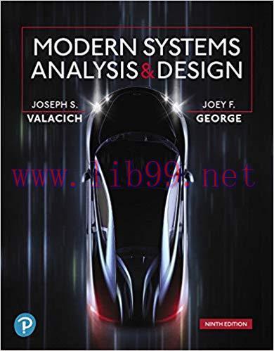 [PDF]Modern Systems Analysis and Design, 9th Edition
