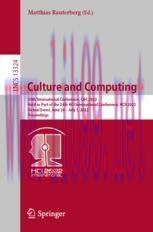 [PDF]Culture and Computing: 10th International Conference, C&C 2022, Held as Part of the 24th H...