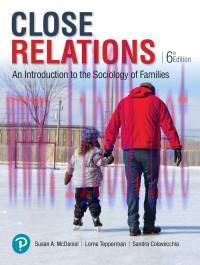 [PDF]Close Relations: An Introduction to the Sociology of Families, 6th Edition [Susan A. McDan...