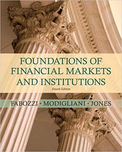 Foundations of Financial Markets Institutions 4th Edition [Frank J. Fabozzi]