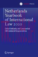 [PDF]Netherlands Yearbook of International Law 2020: Global Solidarity and Common but Different...