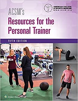 (PDF)ACSM&rsquo;s Resources for the Personal Trainer