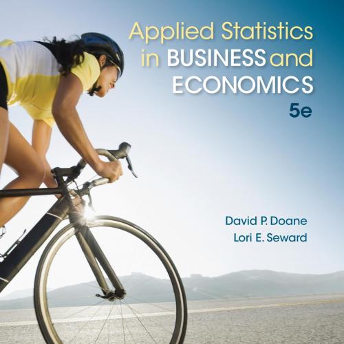 Applied Statistics in Business and Economics 5th Edition