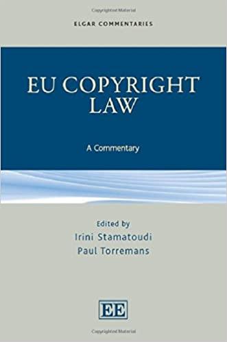 EU Copyright Law A Commentary Second Edition