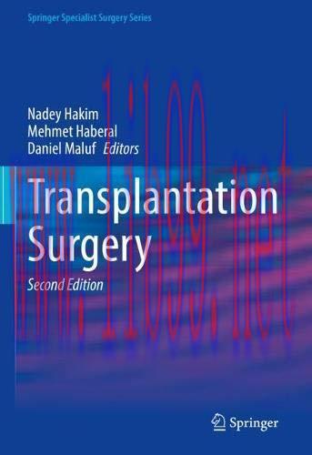 [AME]Transplantation Surgery (Springer Specialist Surgery Series), 2nd Edition (Original PDF)