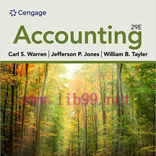 [PDF]Accounting 29th Edition [Carl S. Warren]