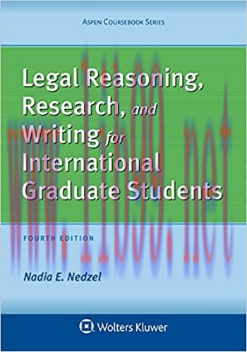 (PDF)Legal Reasoning, Research, and Writing for International Graduate Students (Aspen Coursebo...