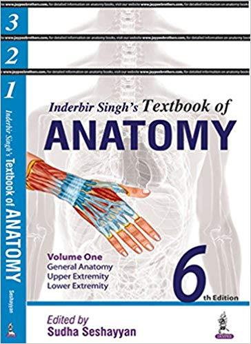 Inderbir Singh&rsquo;s Textbook of Anatomy, 3 Volume Set