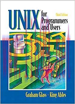 UNIX for Programmers and Users 3rd Edition,